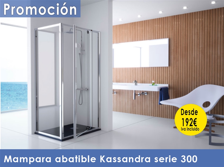 Mampara ducha plegable - serie 300 de Kassandra